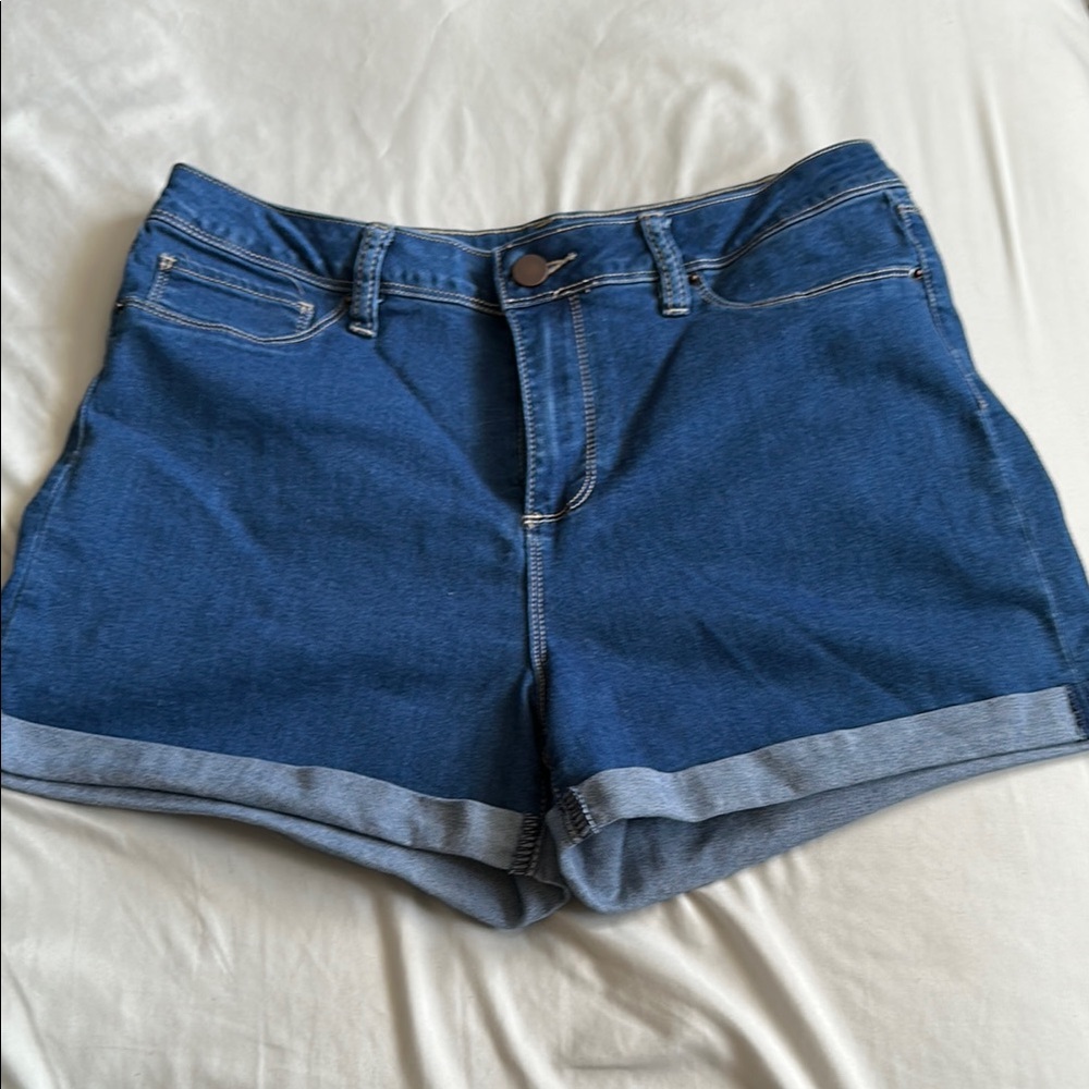 Fashionova Stretch Size 13 Denim Shorts